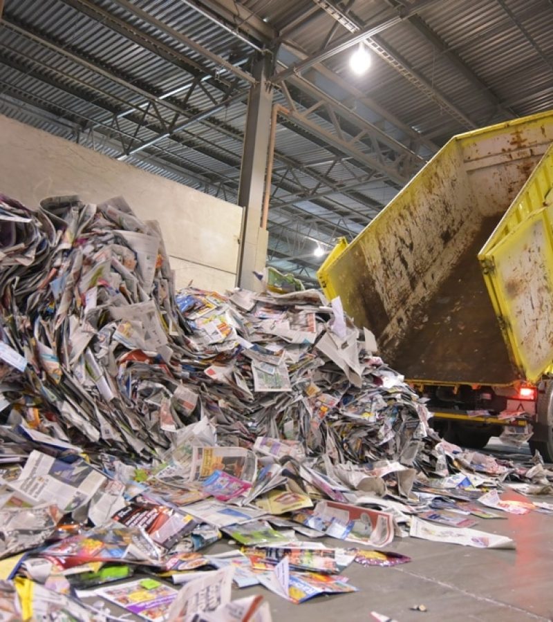 Paper recycling services